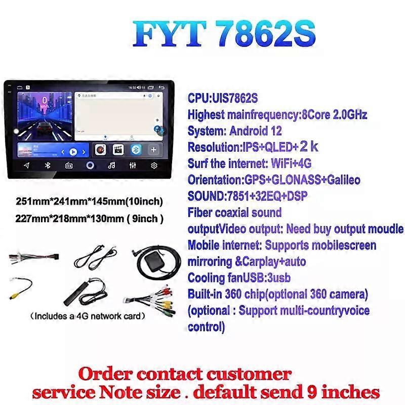 8cores 12 + 256G Android13 auto stere radio 5G WIFI Carplay & Android auto GPS DSP multimdia carplay android-Player WIFI Bluetooth