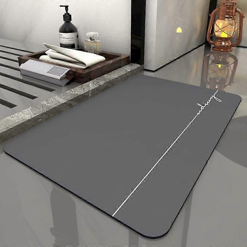 Non-Slip Diatomite Bath Mat for Bathroom and Kitchen