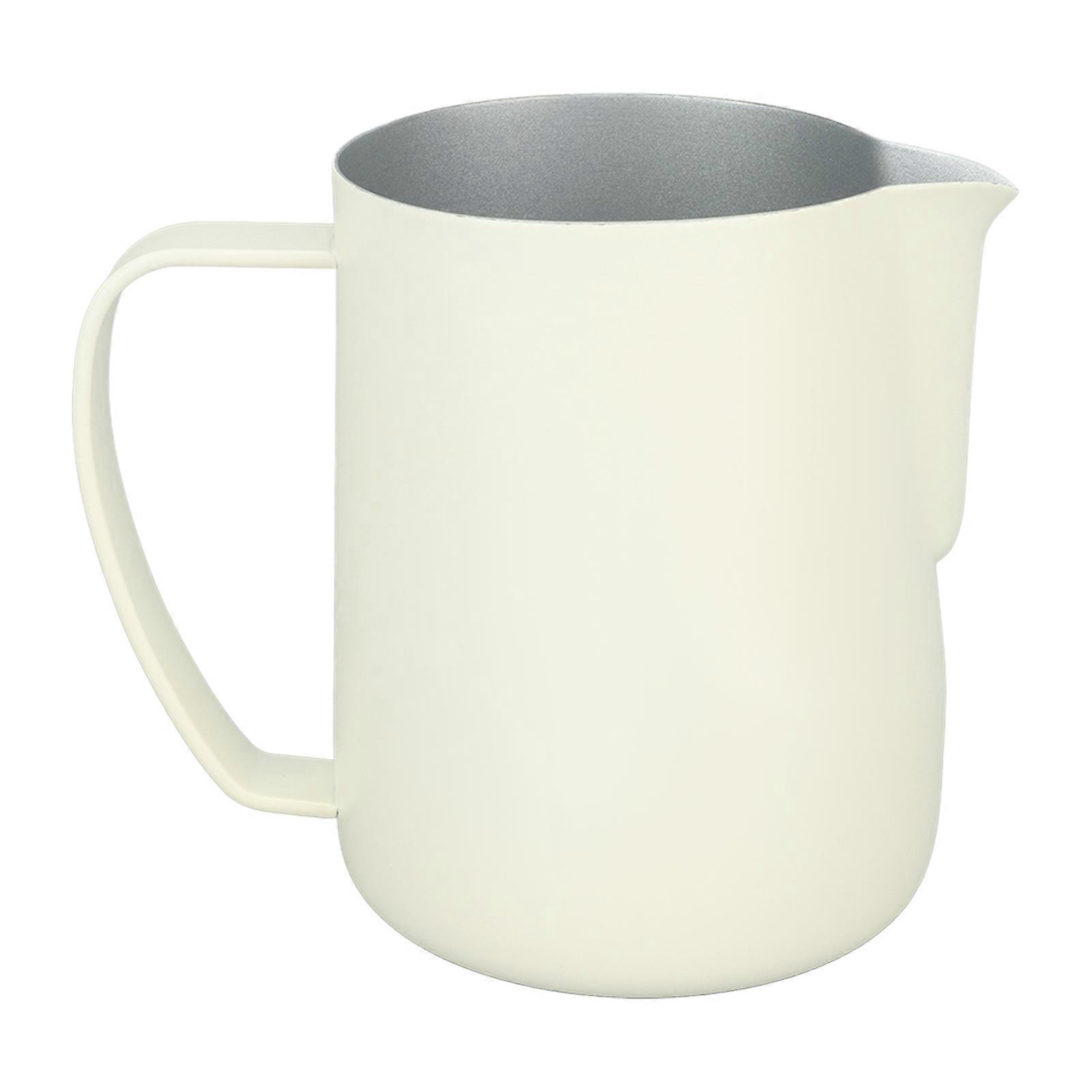 Coffee Latte Art Pitchers Bevel Design 450ml Stainless Steel Milk Frothing Pitcher for Coffee Milk