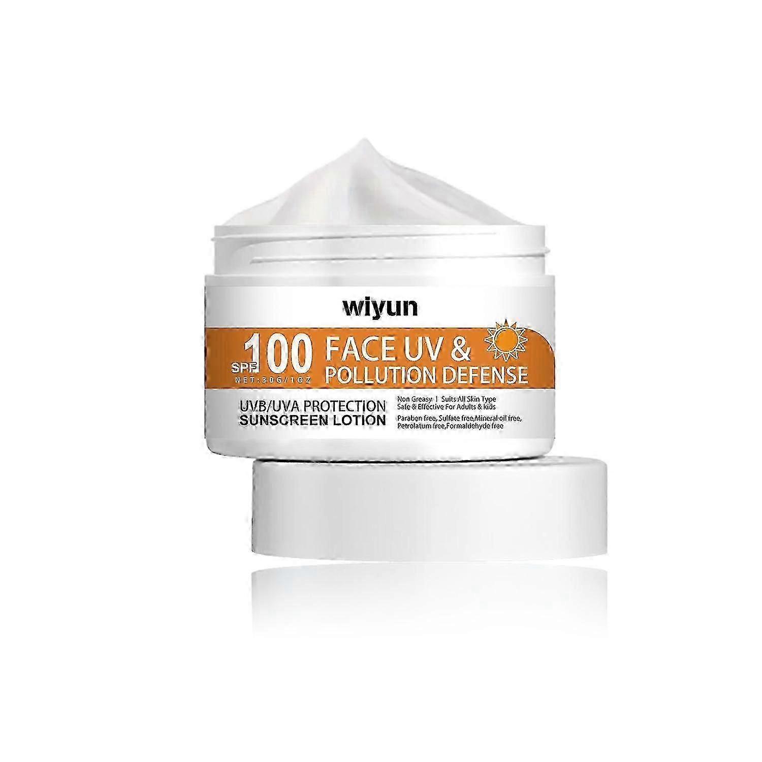 Wiyun Gentle Protective Cream Outdoor Uv Isolation Non-Sticky Refreshing Moisturizing Skin Moisturiz