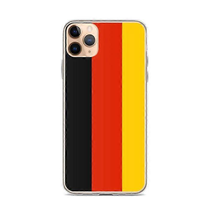 Phone Case - PIXELFORMA - Germany Flag - Compatible with iPhone 11 Pro Max - Flexible - Shockproof