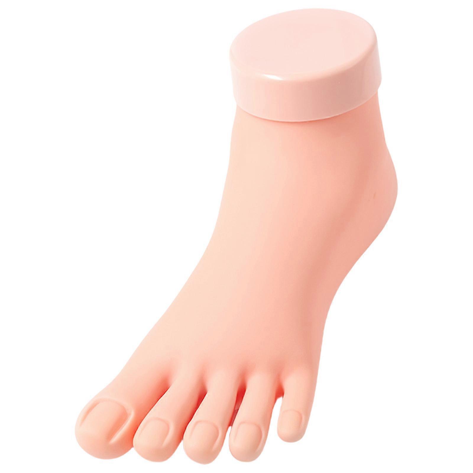 Silicone False Foot Tool Practice False Training Foot Model False Foot Model Nails Art Training Display Model