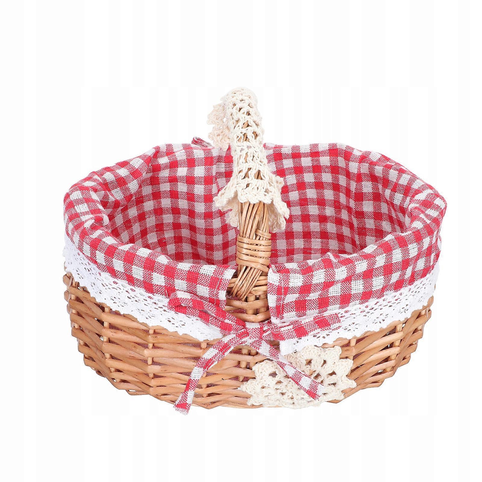 Fruit Nut Gift Basket Flower Arrangement Basket