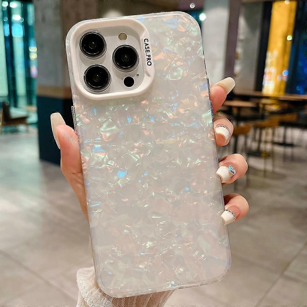 IMD Shell Texture TPU + Acrylic Phone Case