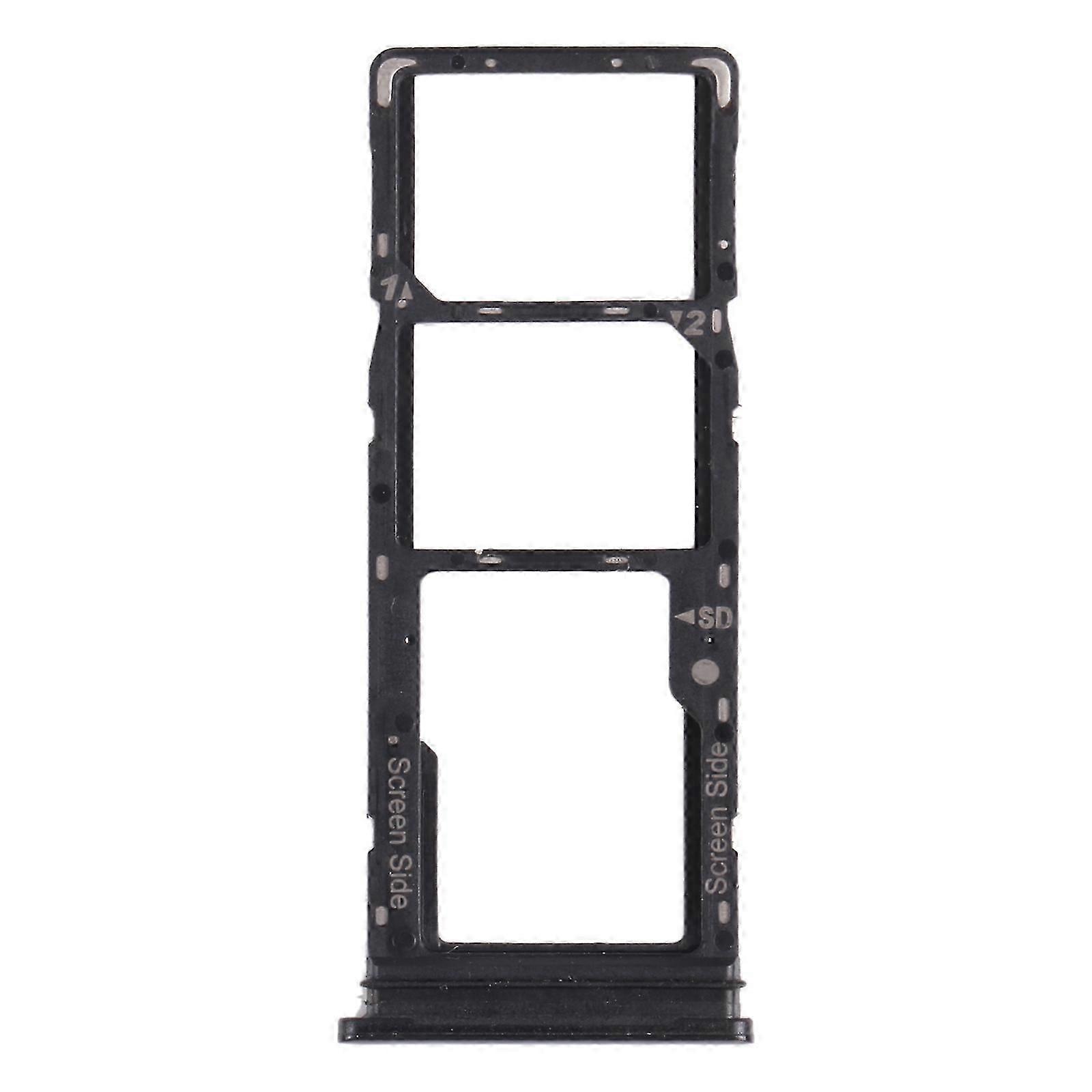 New For Tecno Spark 5 Pro KD7 SIM Card Tray + SIM Card Tray + Micro SD Card Tray