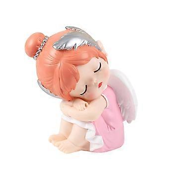 Creative Piggy Bank Girl Statue Decorative Funny Money Jar Kids Saving Pot for