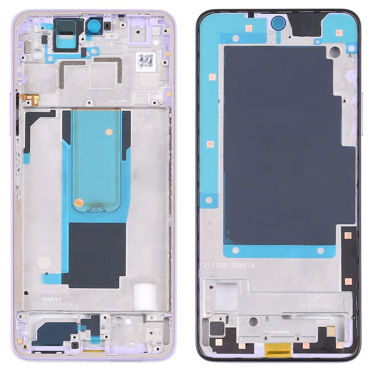 Front Housing LCD Frame Bezel Plate for Xiaomi Redmi Note 11 Pro Plus 5G Spare Part Purple