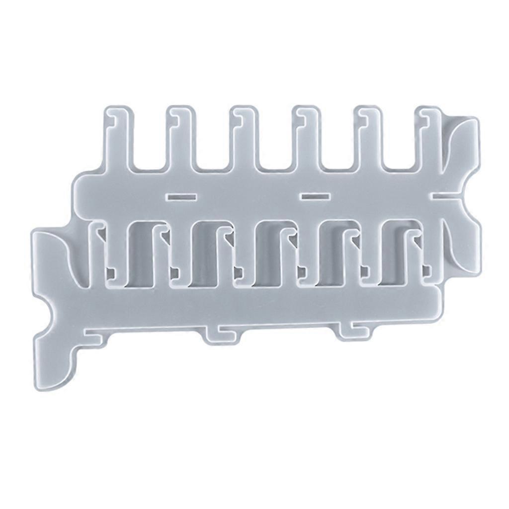 Desktop Storage Stand Crystal Epoxy Resin Mold Jewelry Display Shelf Rack Casting Silicone Molds DIY Crafts Making Tool