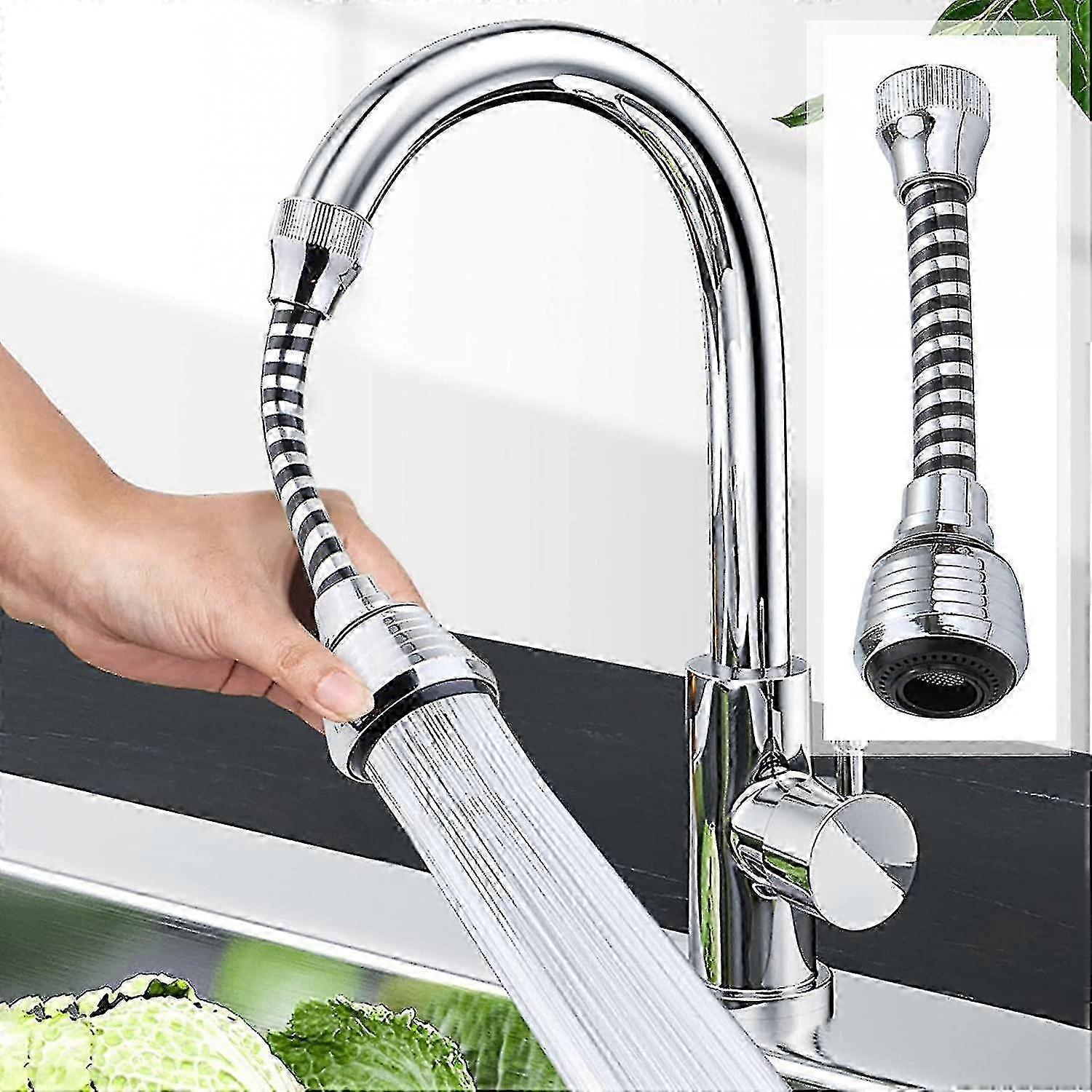 360 Degree Flexible Kitchen Faucet Sprayer Nozzle