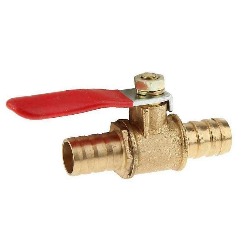 (A)$Pneumatic pipe copper ball valve 10 double-head pipe ball valve straight-through valve double pagoda ball valve valve switch