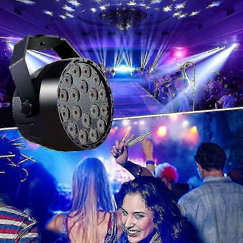 RGB LED Stage Light Disco Strobe Spotlight Moving Head Projector Party Lamp