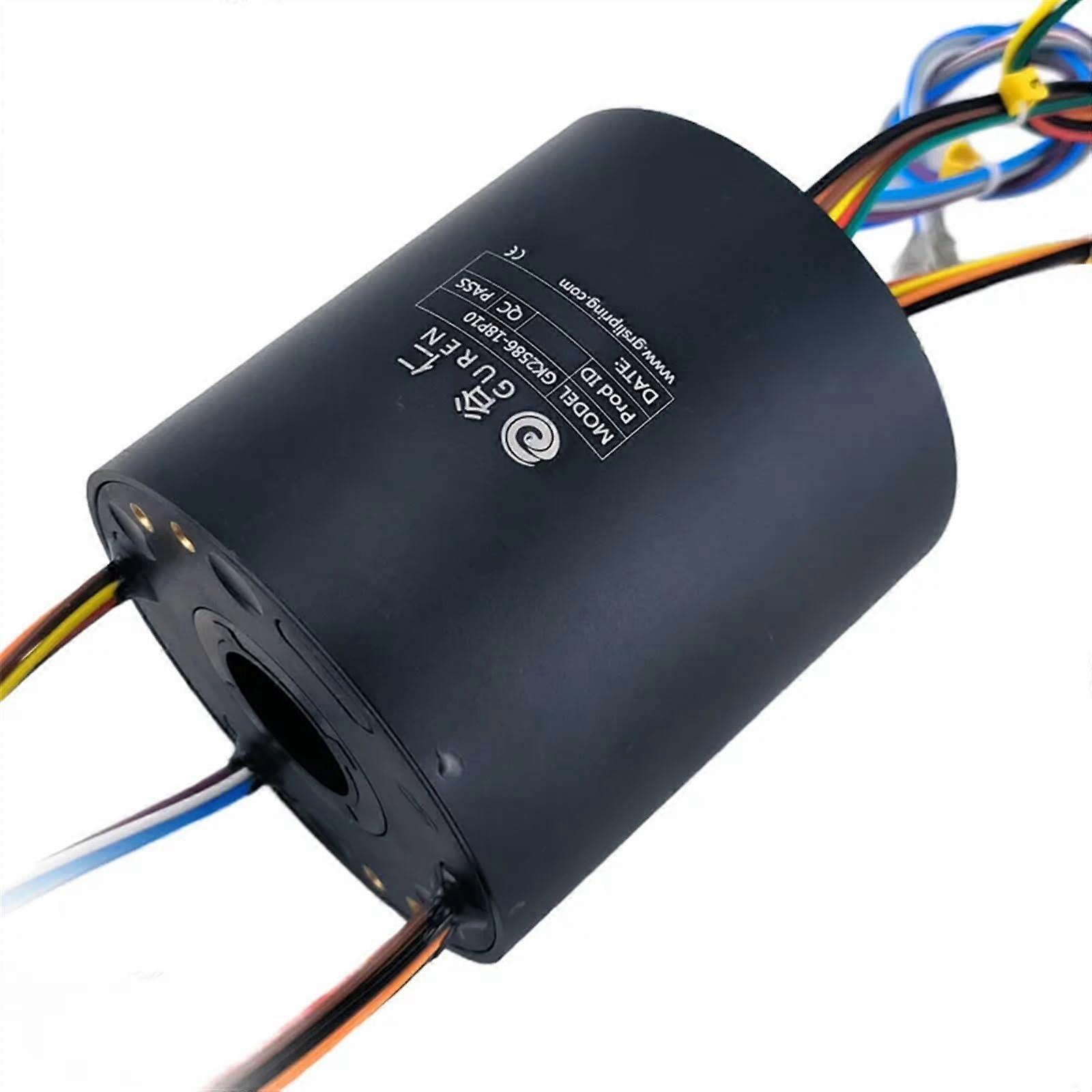 18way through hole, conductive slip ring, rotatable electrical connection, conductive ring, power rotary joint