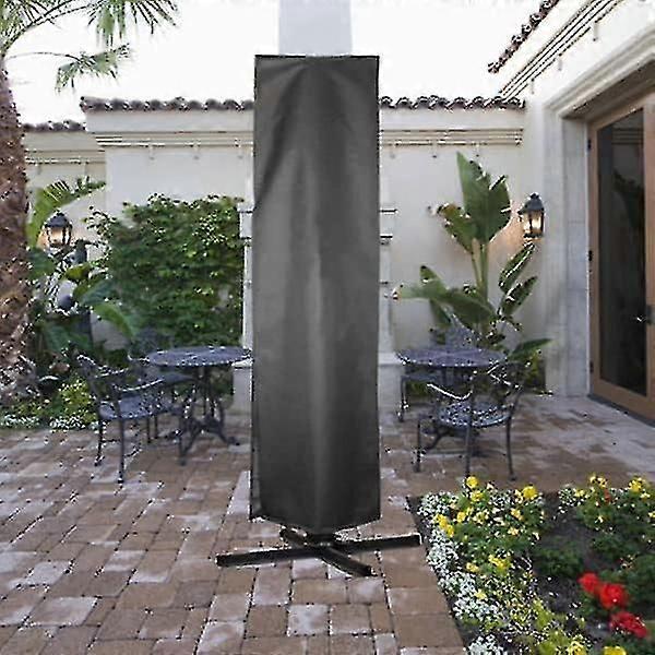 غطاء مظلة ناتئ مقاوم للماء 420D أكسفورد مع سحاب ورباط تضييق 3.4-4 م أسود