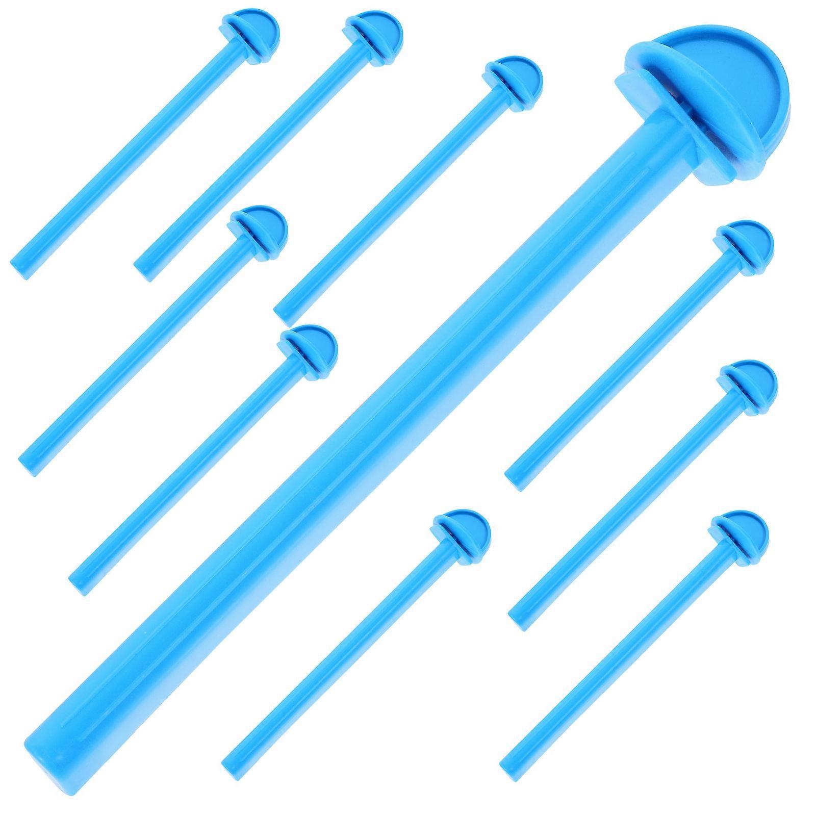 Bird Perch, Plastic Cage Standing Rods with Enhanced Friction