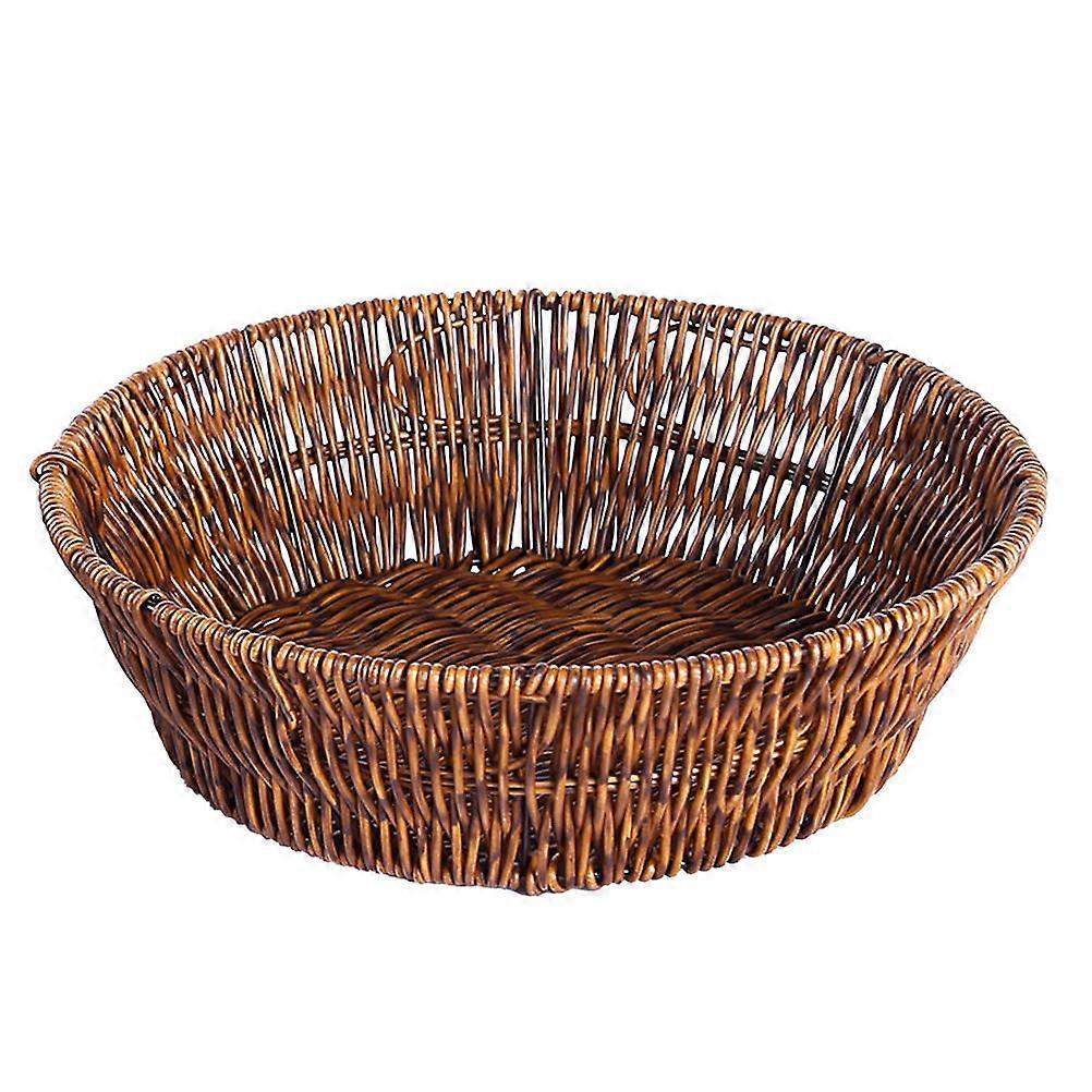 Retro Picnic Basket, Functional Home Storage Solution, Material Ensured
