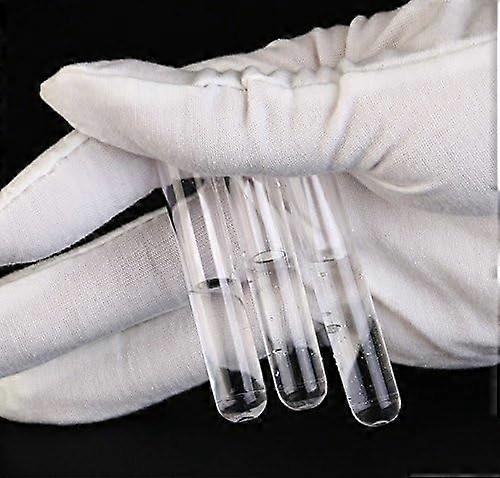 Plastic Test Tubes  Transparent Pack of 50 Plastic Sample Test Tubes Gift Tubes with Caps