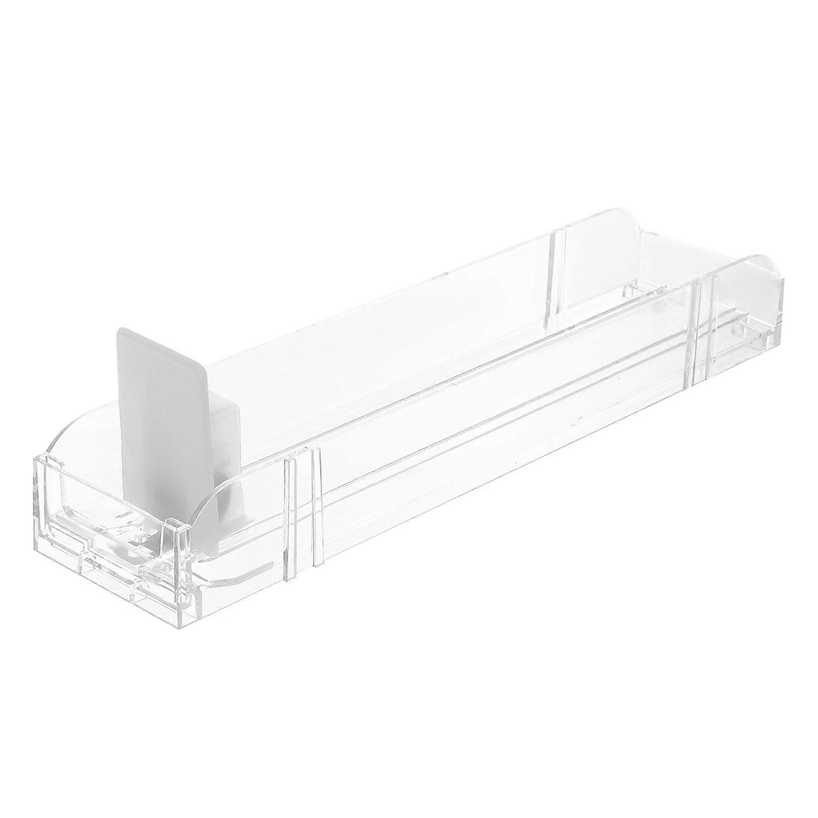 Mode Zigarettentrenner Automatisches Tabakdisplay Stand Rack Pushers Supermarkt Geschäft Acryl Zigaretten Display Regale (28cm doppelseitig breit Ci