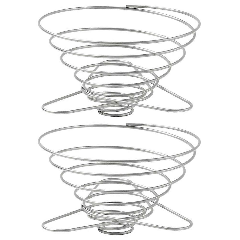 It looks like you're referring to a product listing for **coffee filter holders**—specifically a **2 piece set of durable, reusable coffee funnels or