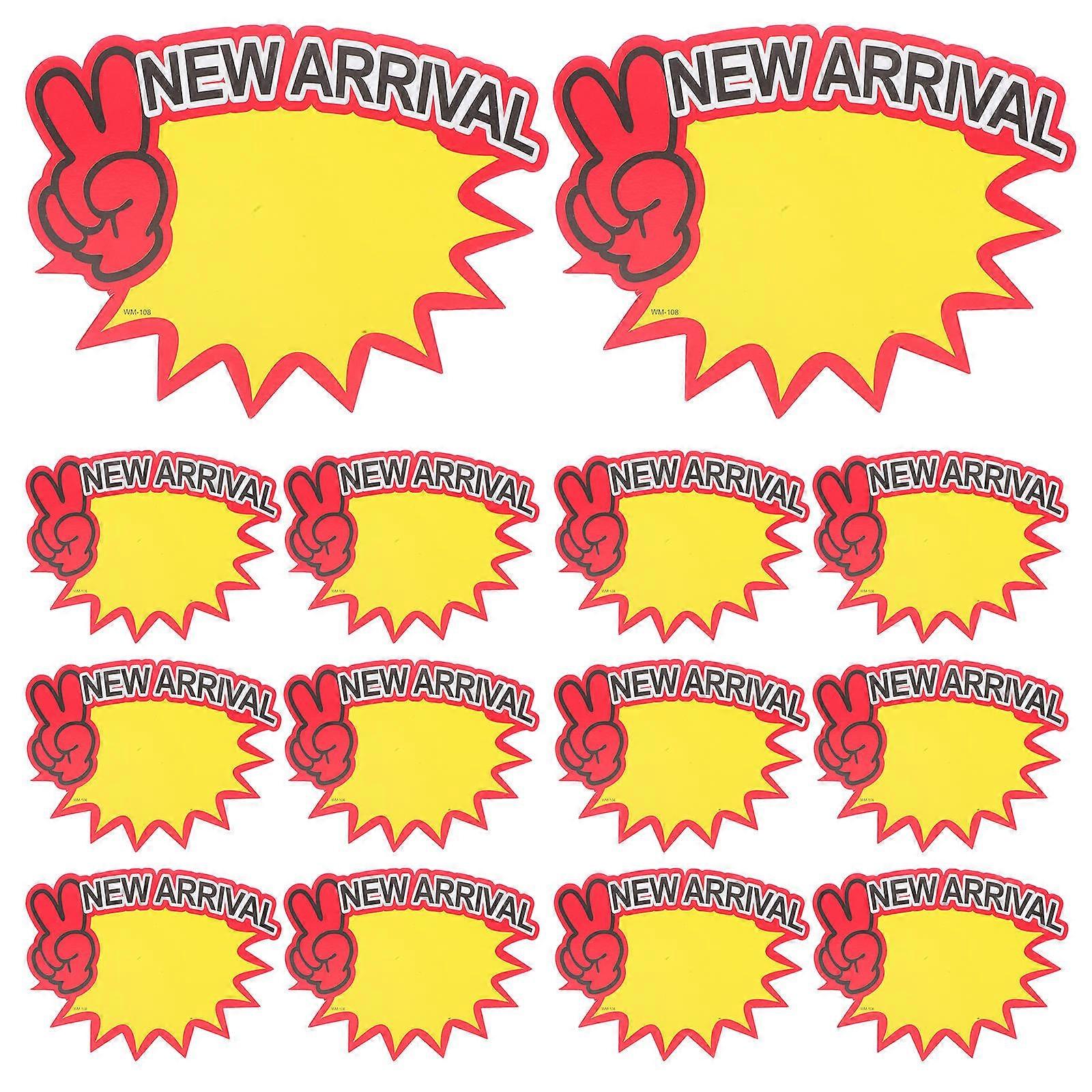 Star Burst Signs Paper Retail Store School Carnivals Price Display 18.00X14.00X0.05CM 80Pcs