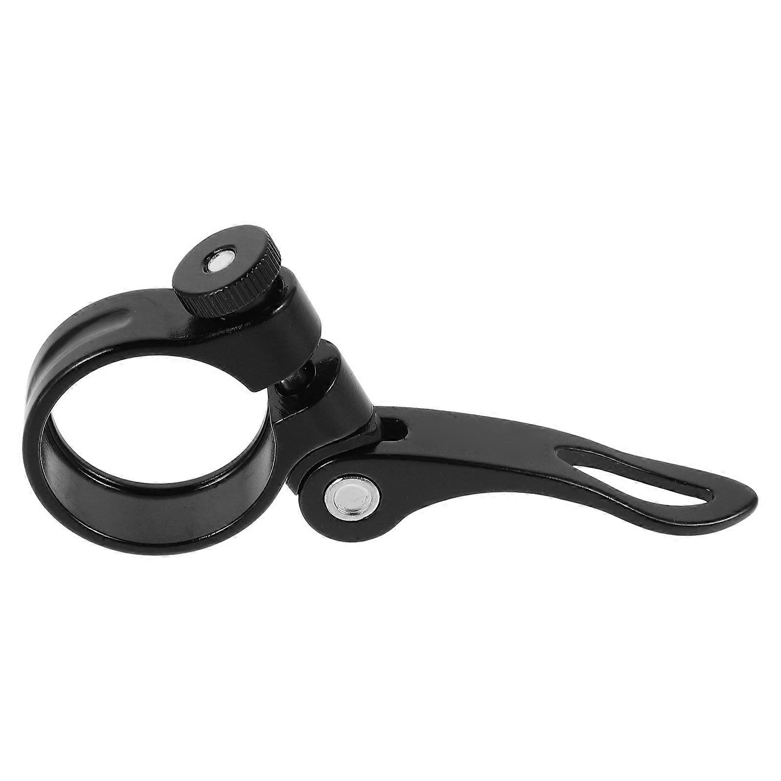 Cycling Seat Clamps Quick Release Seatpost Clamp Bicycle Clamp Aluminium Alloy Secure Lock 1Set