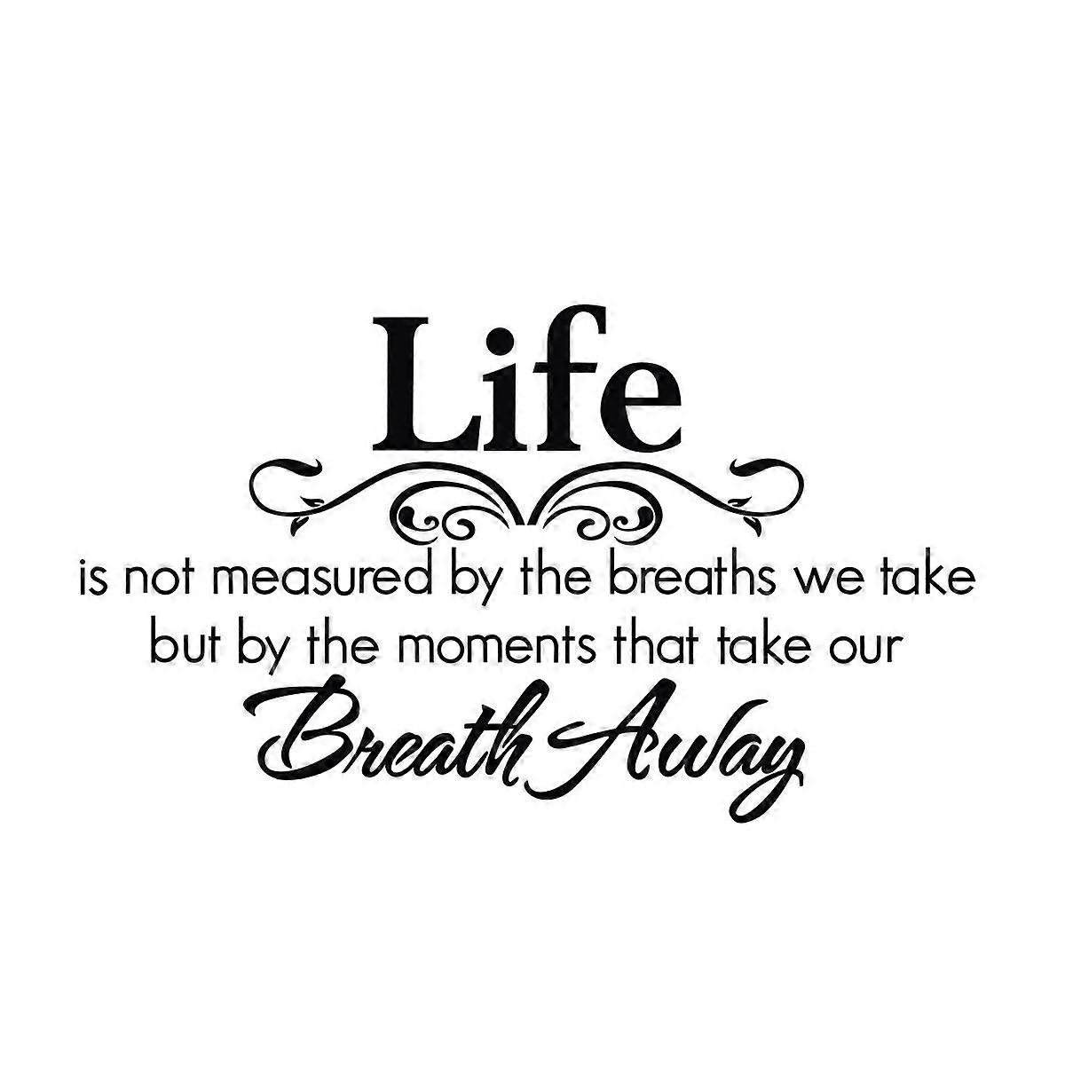 Inspirational Wall Decal Removable Wall Decal Sticker Interior Decoration 70*40cm 1Pack