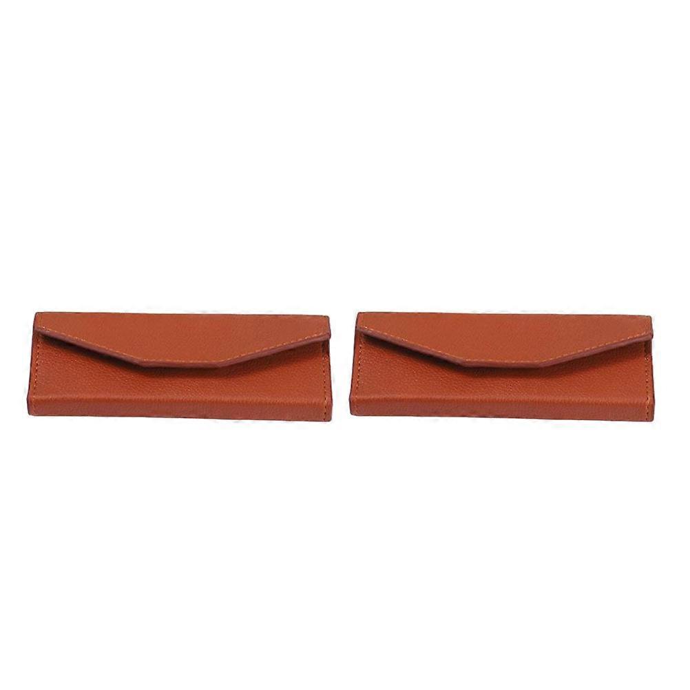 2pcs Face Beauty Tweezers Eyelash Graft Tool Storage Bags Clip Pouches