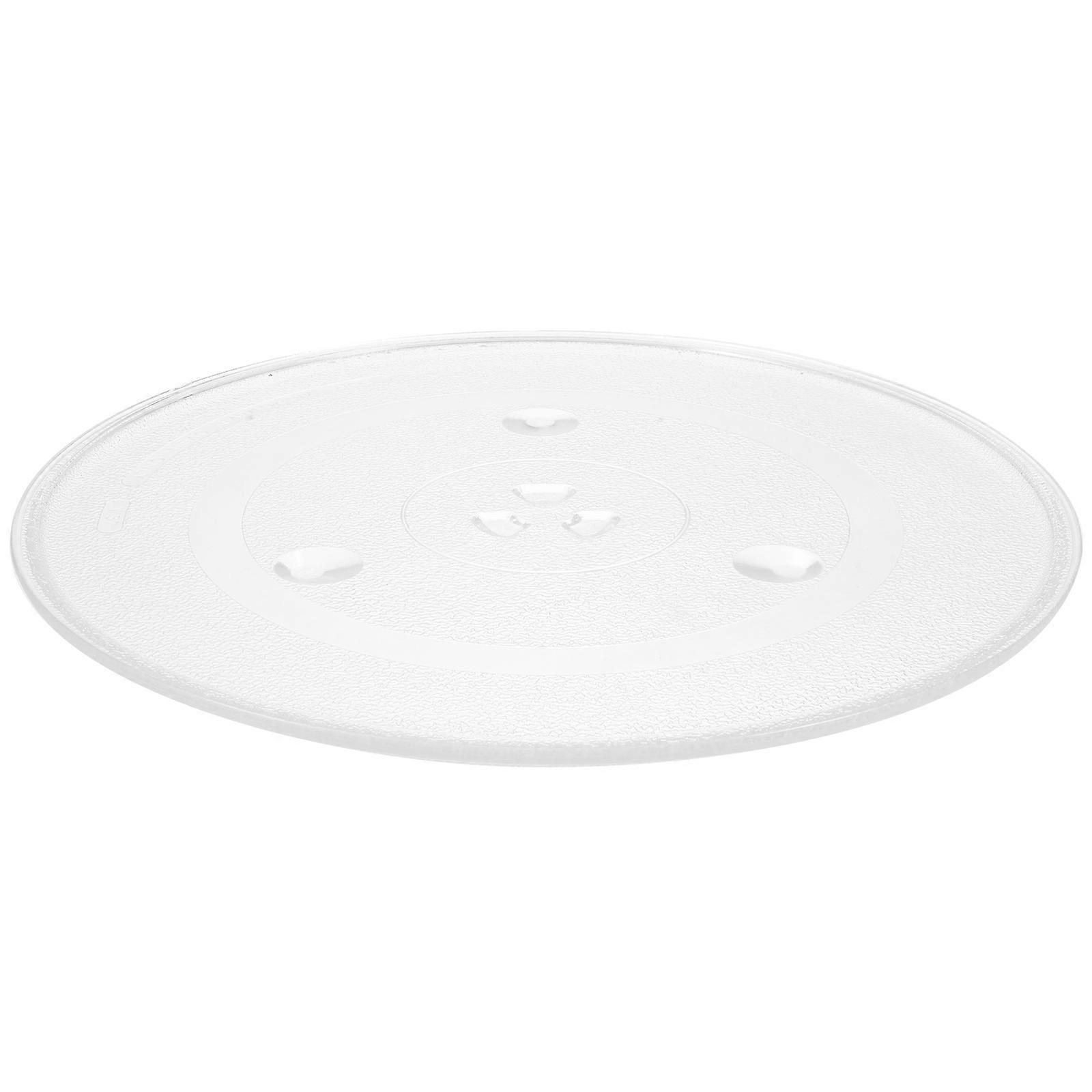 Replacement Microwave Turntable Glass Microwave Tray for Heating Food 12.4 12.4 0.6in 1Set