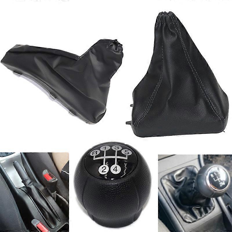 Car Gear Shift Knob Parking Handbrake Shoe Cover Collar Cover For Vauxhall Opel Astra II G 98-10 Zafira A 99-06