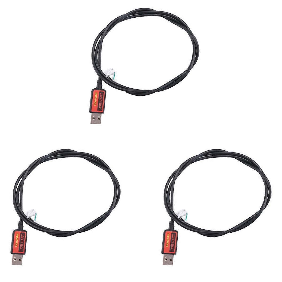 3X USB- UART Communication Protocol to PC pour LiFePO4 Li-ion NCM LTO Batterie 4S à 32S Smart UART Ca