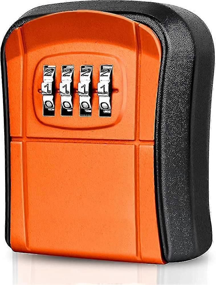 Key Box Wall Mounted Mini Key Safe Outdoor Key Box With Resettable 4-digit