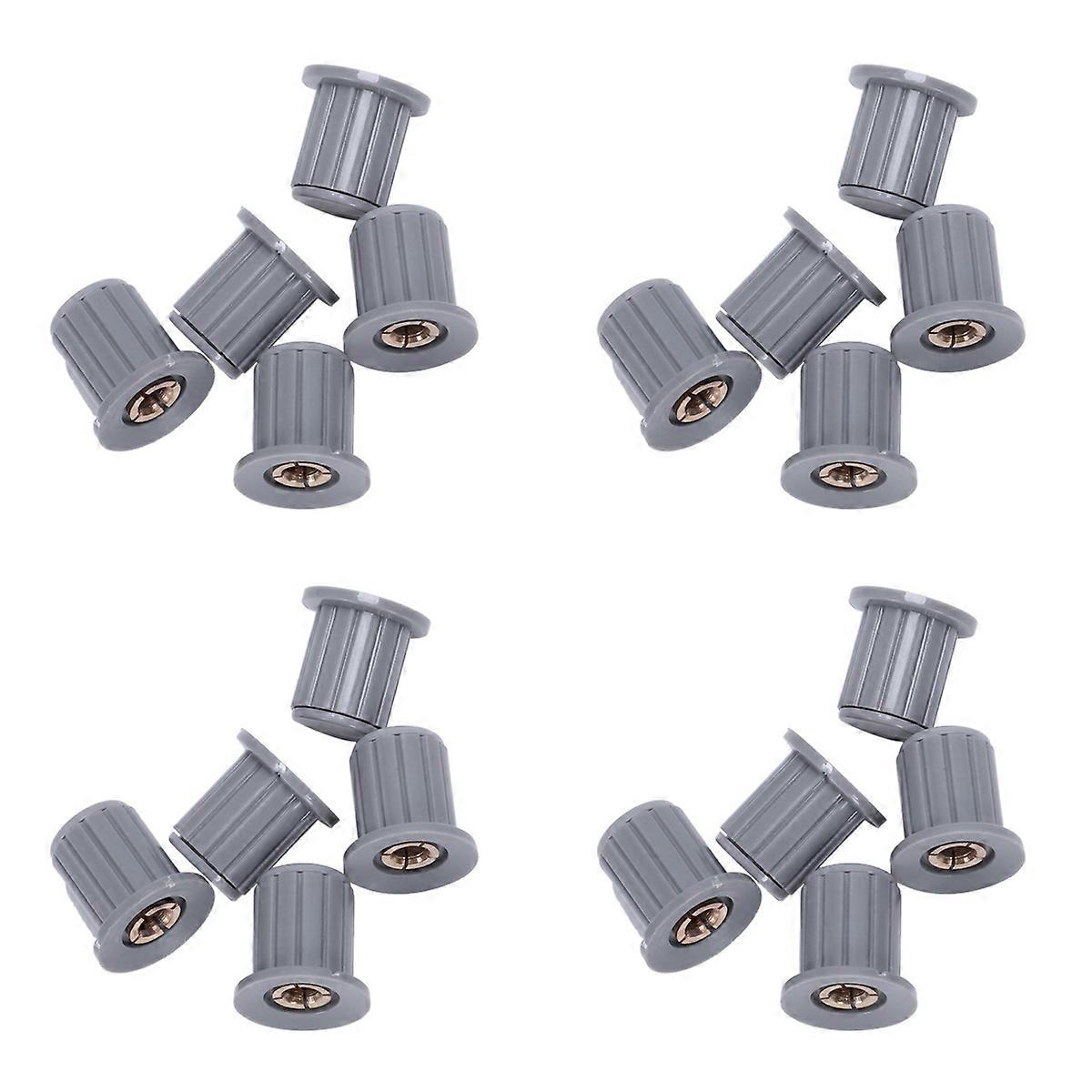 20 Pieces 4mm Inner Potentiometer Potentiometer Control Knob Knob
