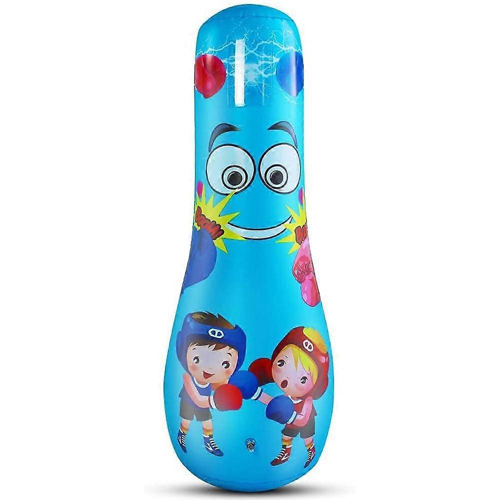 Inflatable Punch Bag, 120 cm Freestanding Boxing Toy for