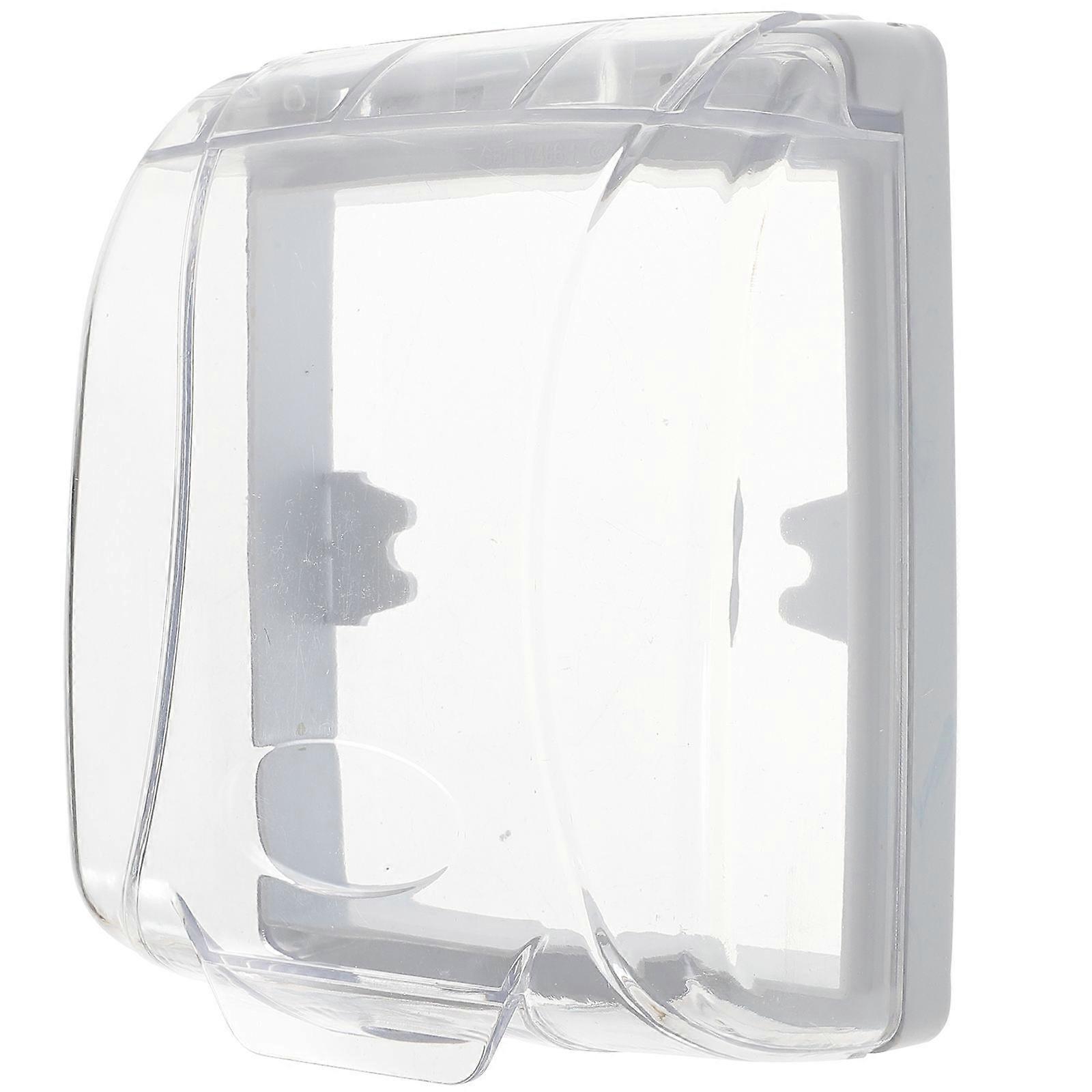Protective Case For Visual Doorbell Cold Resistant And Heat Resistant 13X10.8CM Transparent 1Set