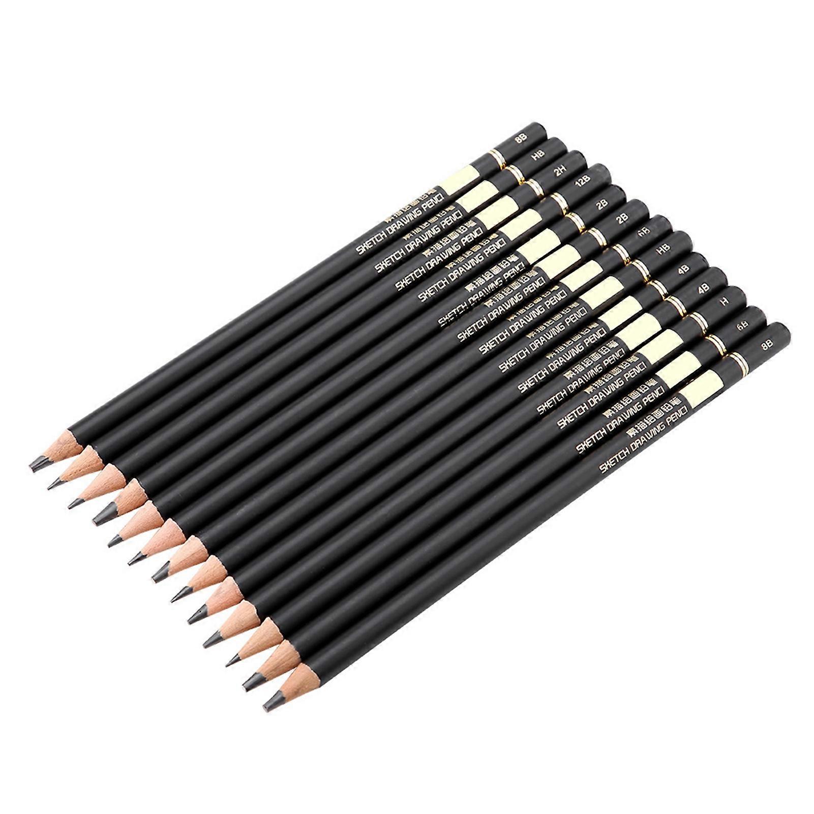 29pcs Charcoal Drawing Sketch Set Black Pencils Art Kit