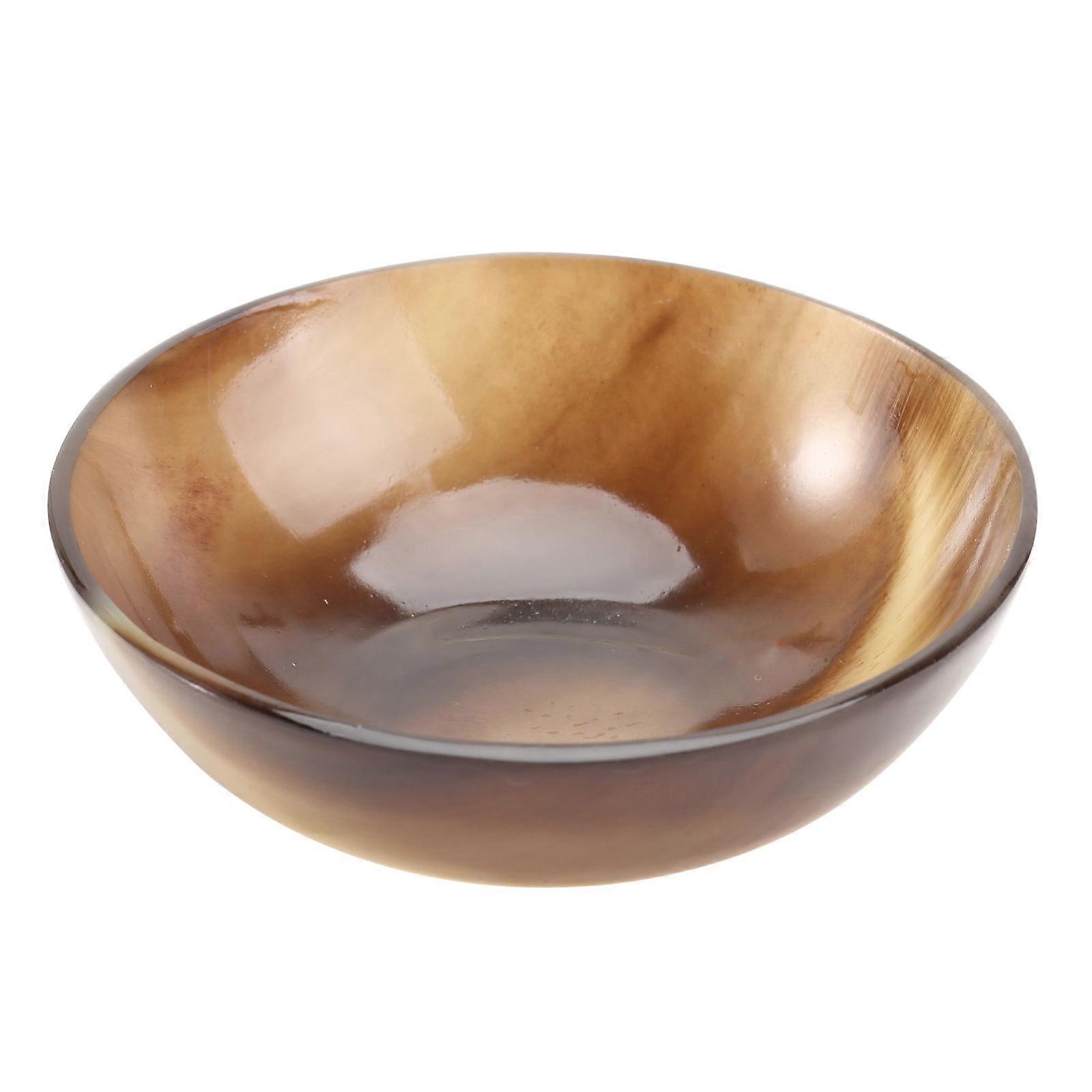 Coffee Shaving Bowl for Men Durable Composite Materials Smooth Shaving Cup Ideal Gift 4.5 x 4.5 x 2.5 Inches