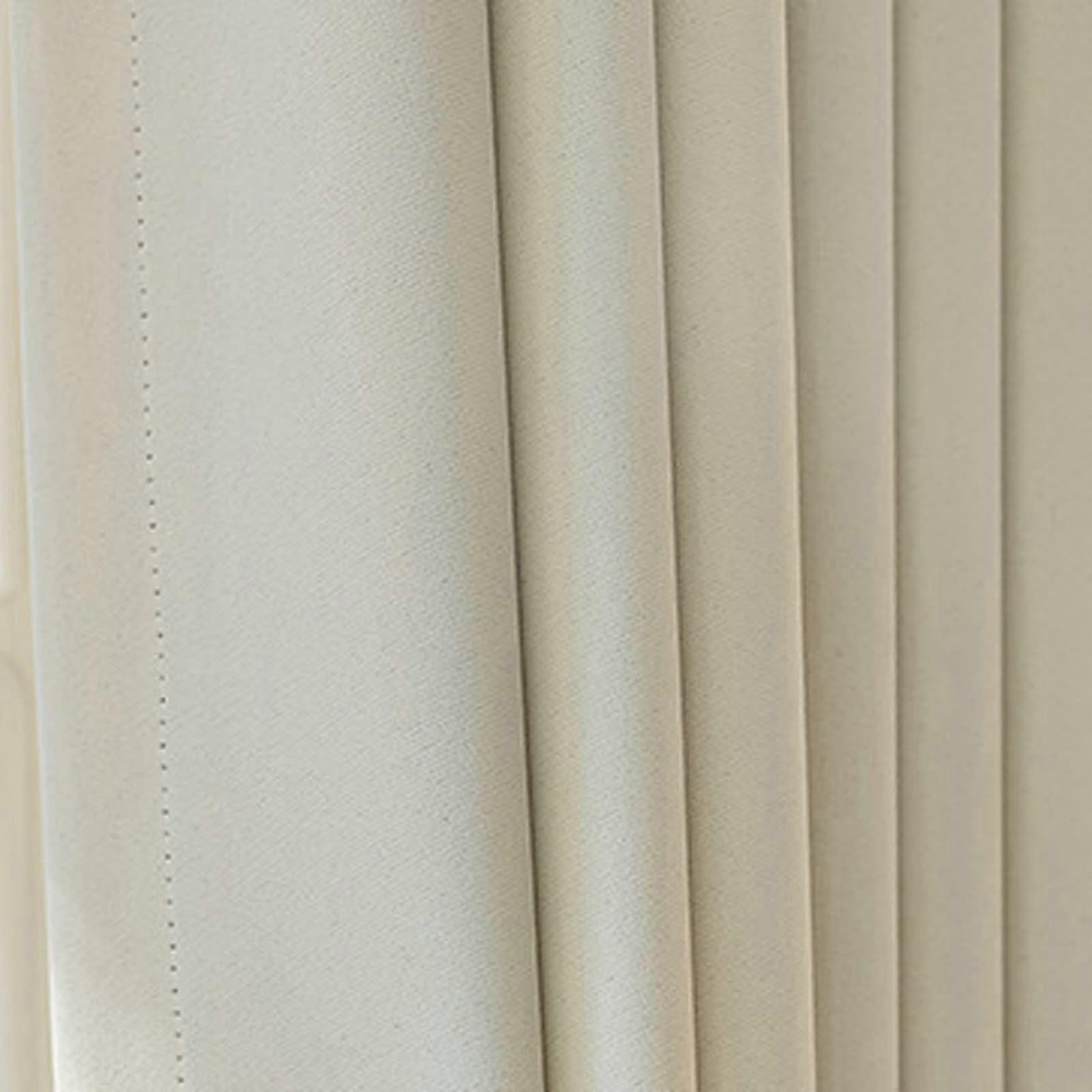 Blackout Curta 2 Panels, Beige Polyester Eyelet, 96' W x 84' H