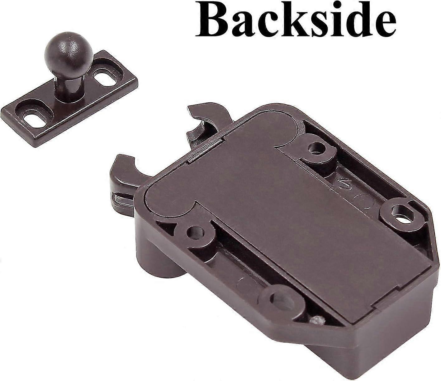 Push Latch Set - 8pcs, Rebound Self-locking, Hidden Cabinet Lock