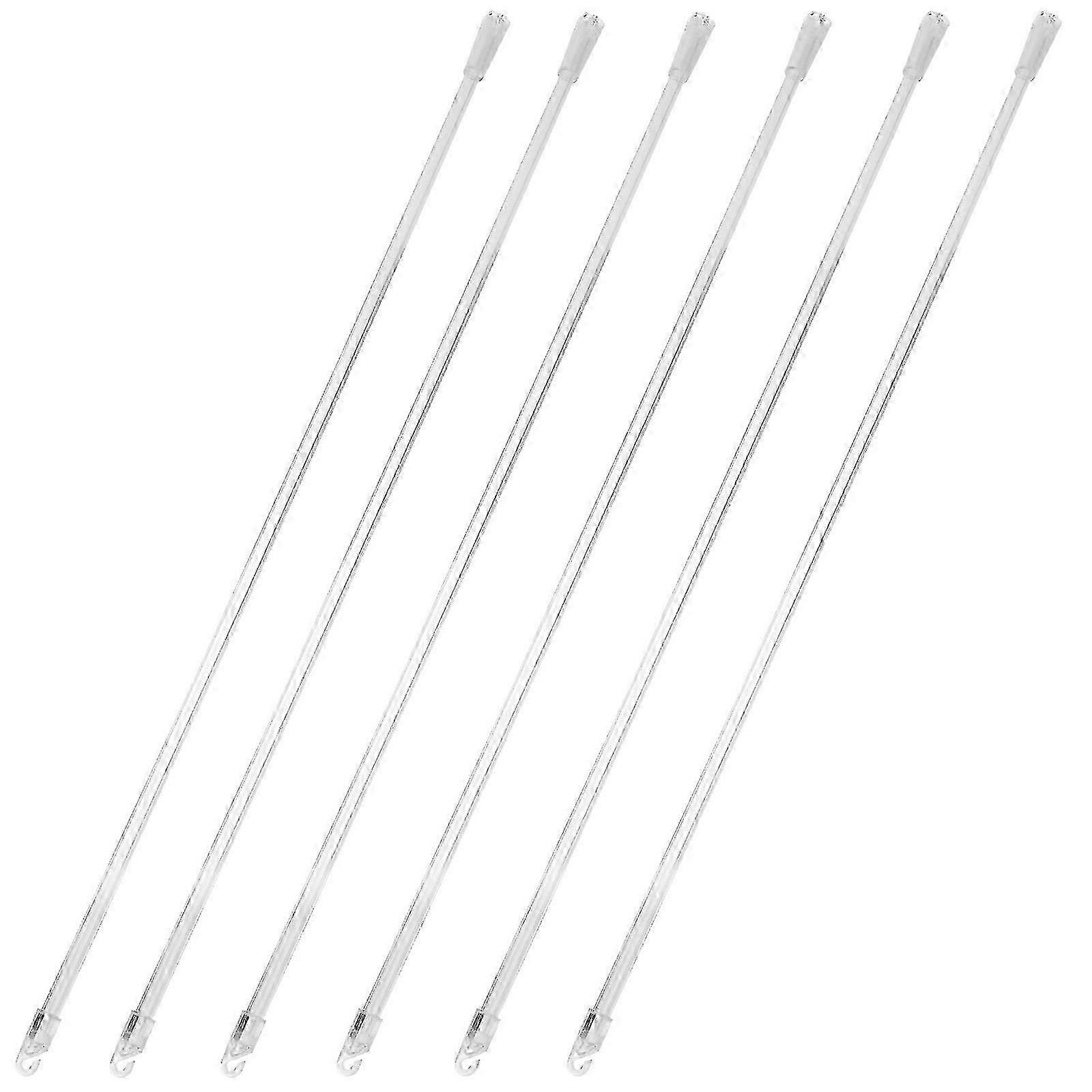 6pcs Vertical Blind Rod Replacement Stick for Household Window Blinds, Suitable for Various Brands of Blinds