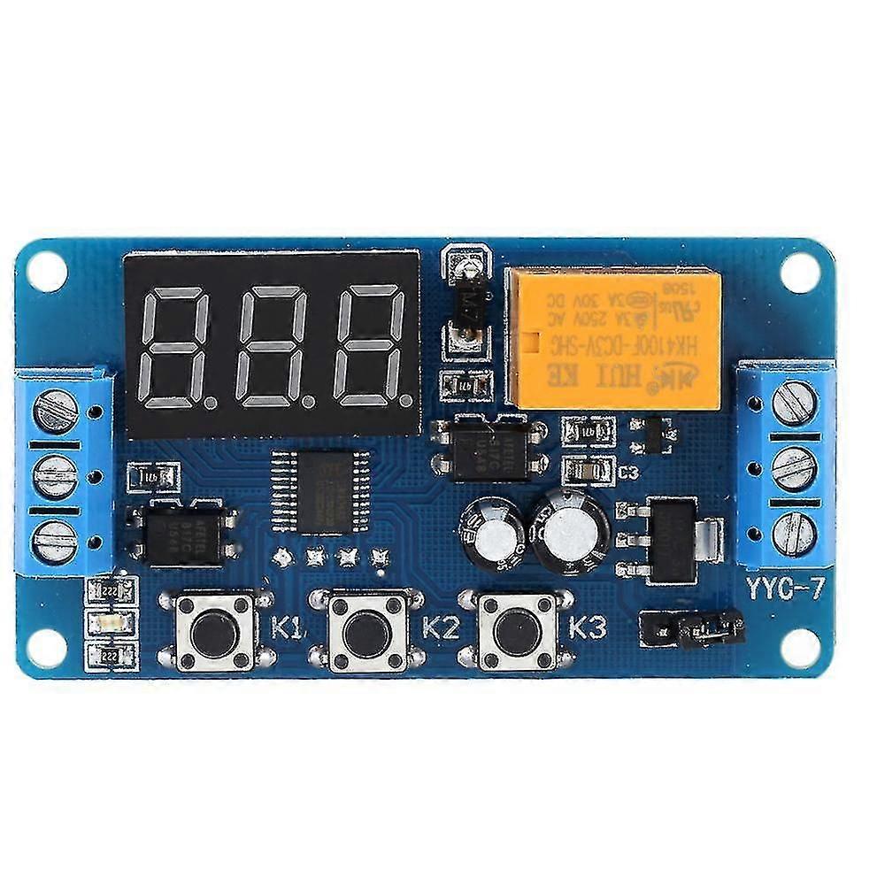 2025 Latest Model Led Display Automation Digital Delay Timer Control Relay Switch Module 3