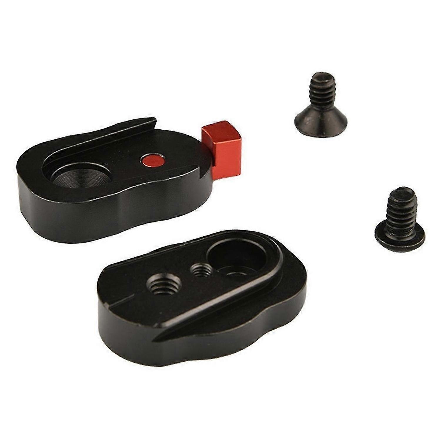 New Quick Release Plate with 1/4in Screw for LCD Monitor Magic Arm Field Monitor QR Adapter for LED
