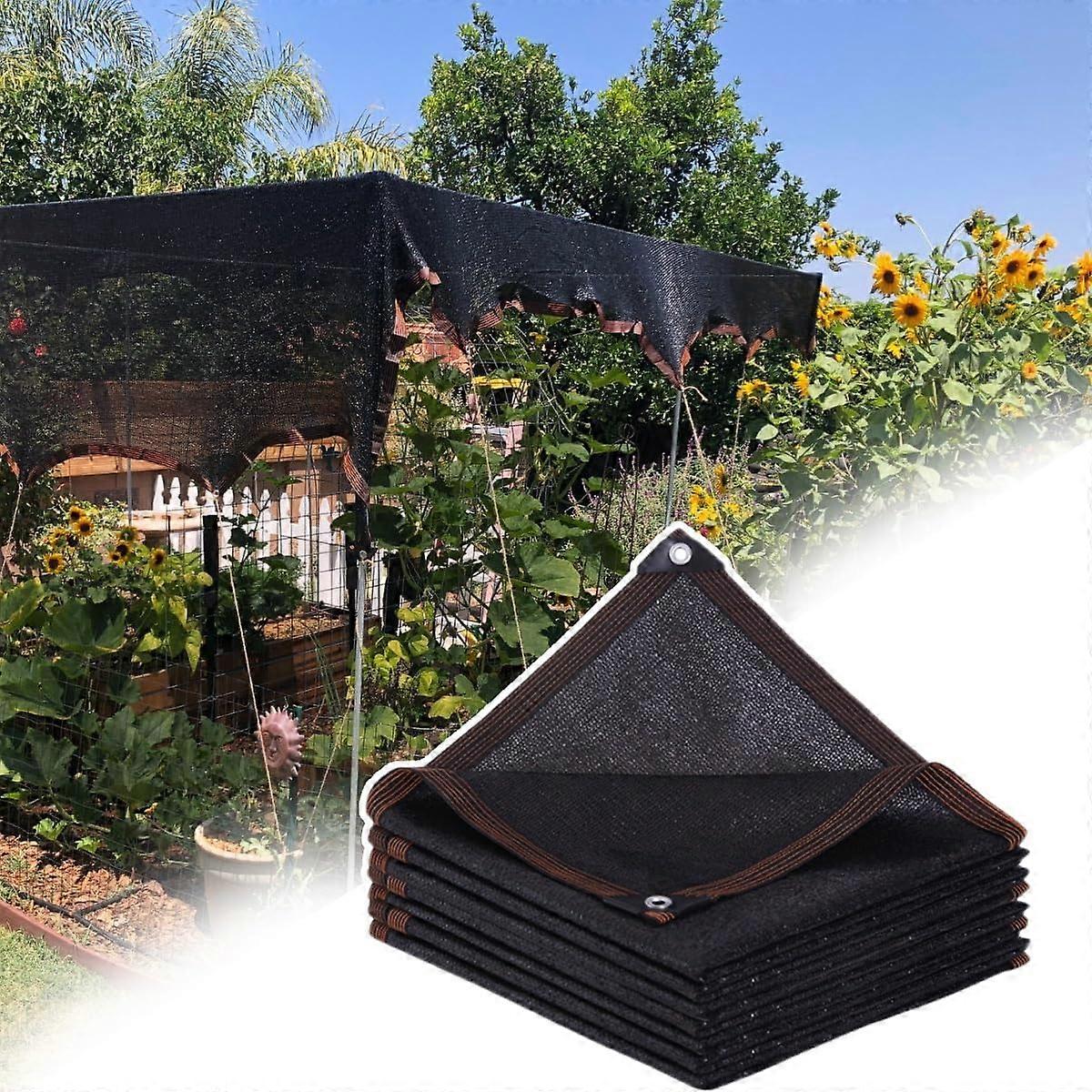 Durable 6 X 6 Sun Shade Sail with Grommets, UVResistant (3.0*7.0m)