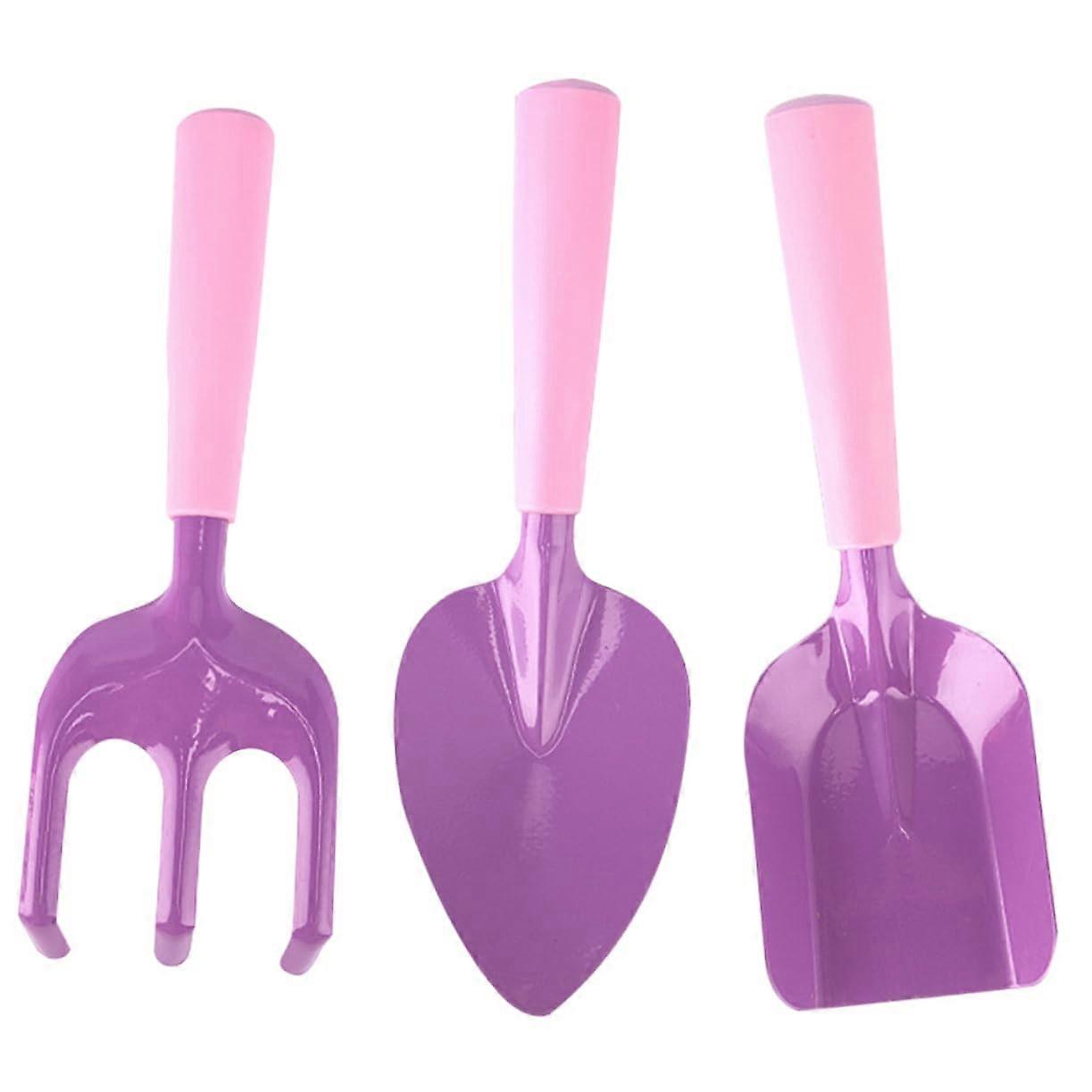 Garden Tool Set with Rake for Outdoor Activities, Durable and Safe for Sandbox and Garden Care, Small Size