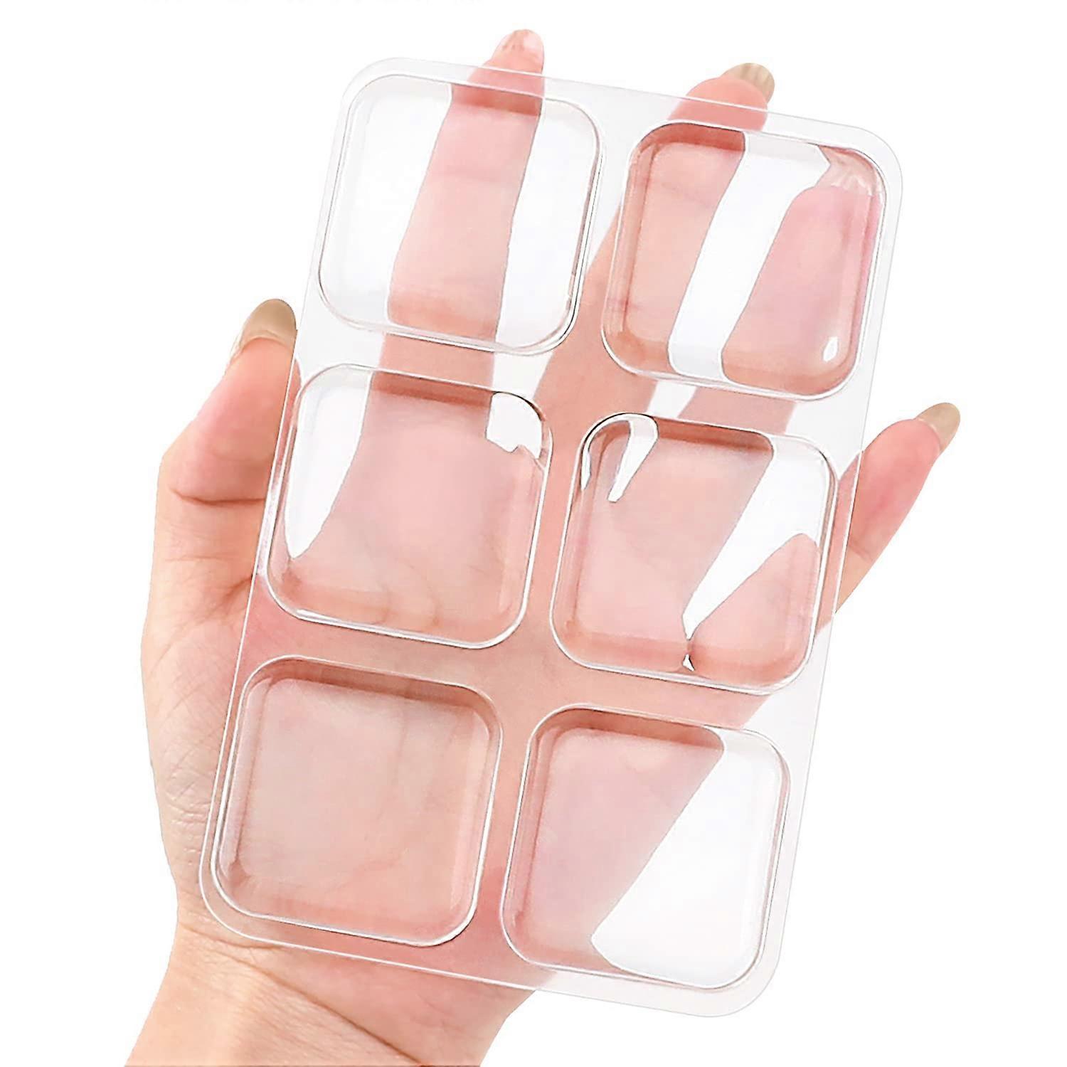 6 Pack Self Adhesive Door Handle Wall Protector Soft Rubber