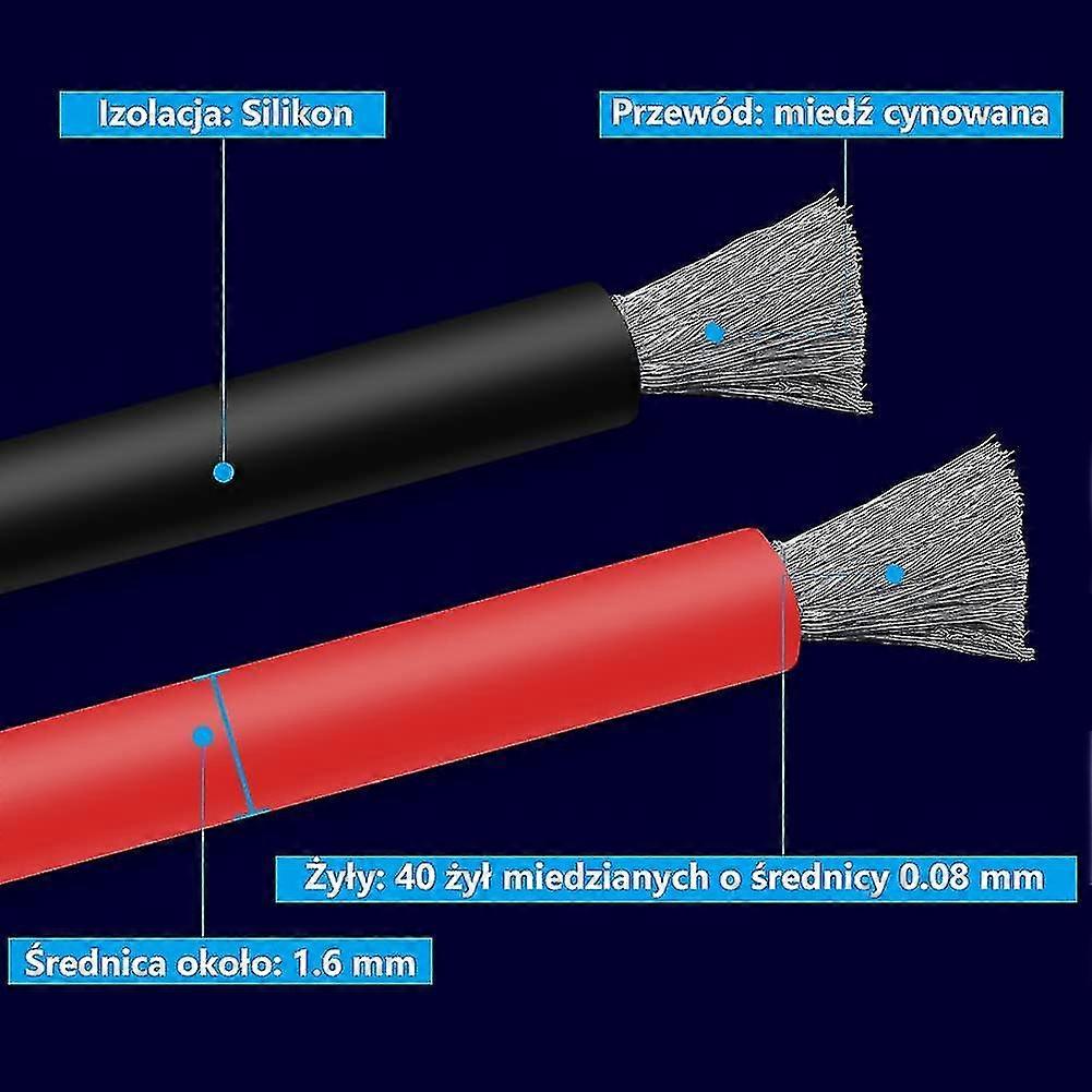 24 AWG Stranded Silicone Tinned Copper Wire Spool 8m Each 5 Colors Flexible Electrical Cable Kit
