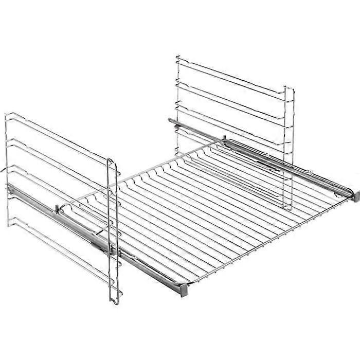 Telescopic rails for ELECTROLUX TR1LFV oven - Total extension - Gray