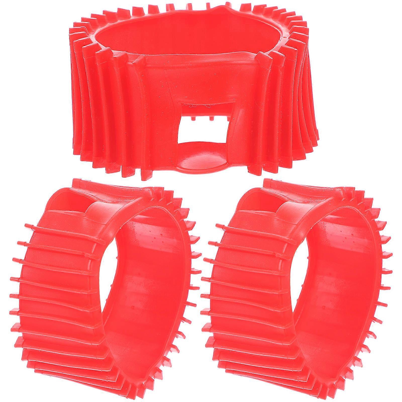 3pcs Gauge Protector Covers for Oxygen Acetylene Pressure Gauges – Durable Protective Boots for Tank Replacement, Easy Install & Impact Resistant