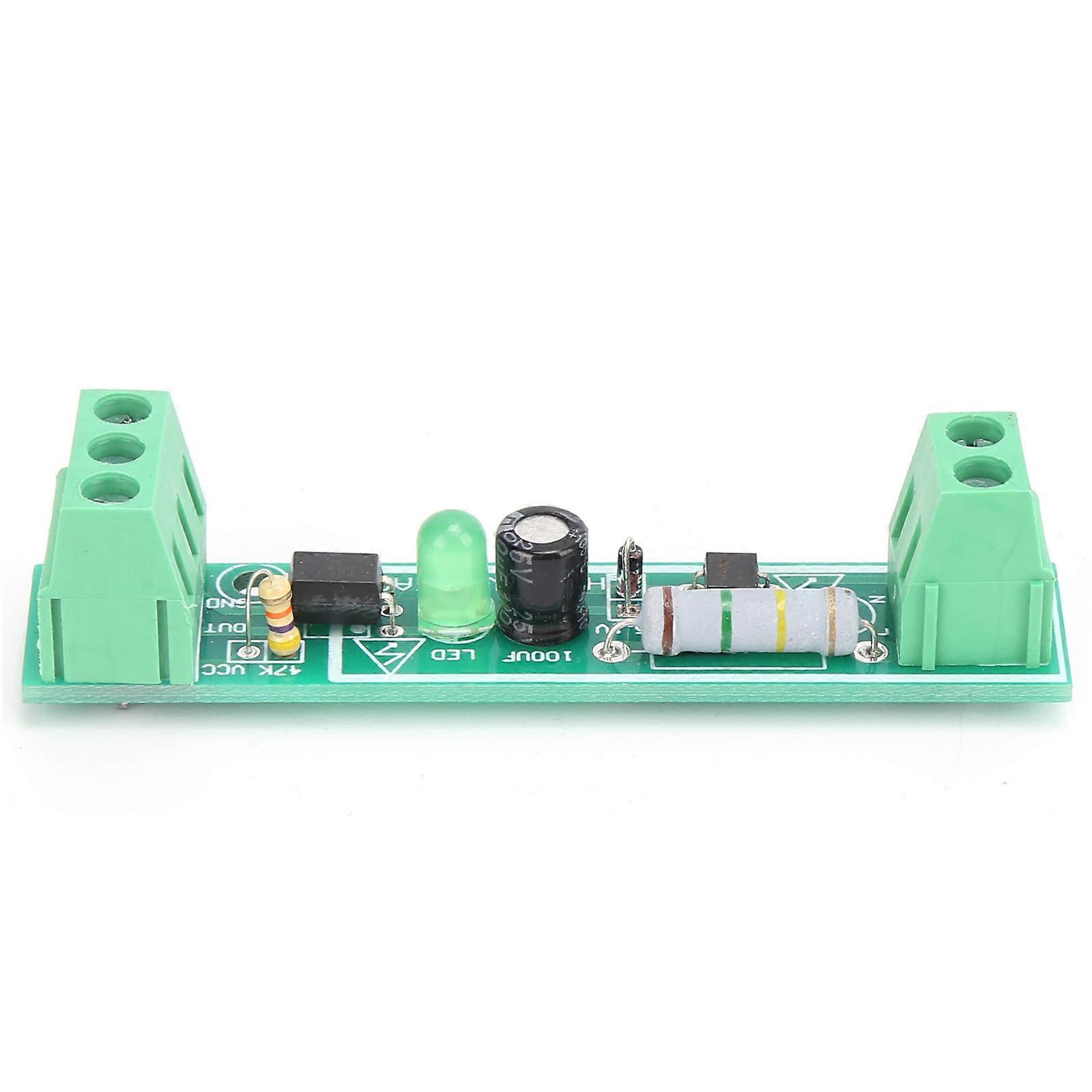 1/3/8 Channel AC Optocoupler Isolation Module 220V Voltage Detect Board for PLC Access