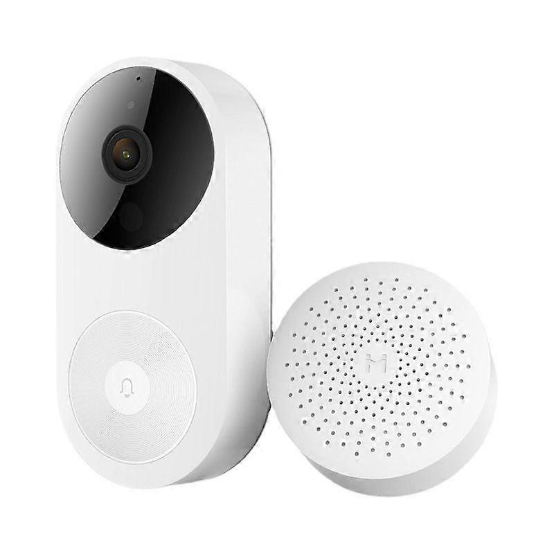 Xiaobai Smart Video Doorbell Set Door Dynamic Full Control AI Face Recognition Rechargeable Lithium Battery