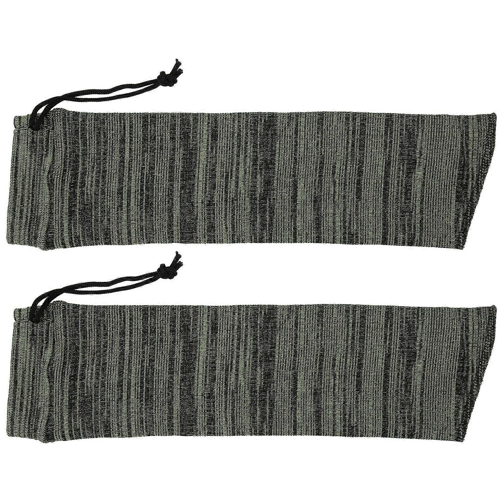 2 قطعة 15in الصيد الغبار غطاء بندقية حقيبة تخزين الجوارب غطاء واقي معدات العرض