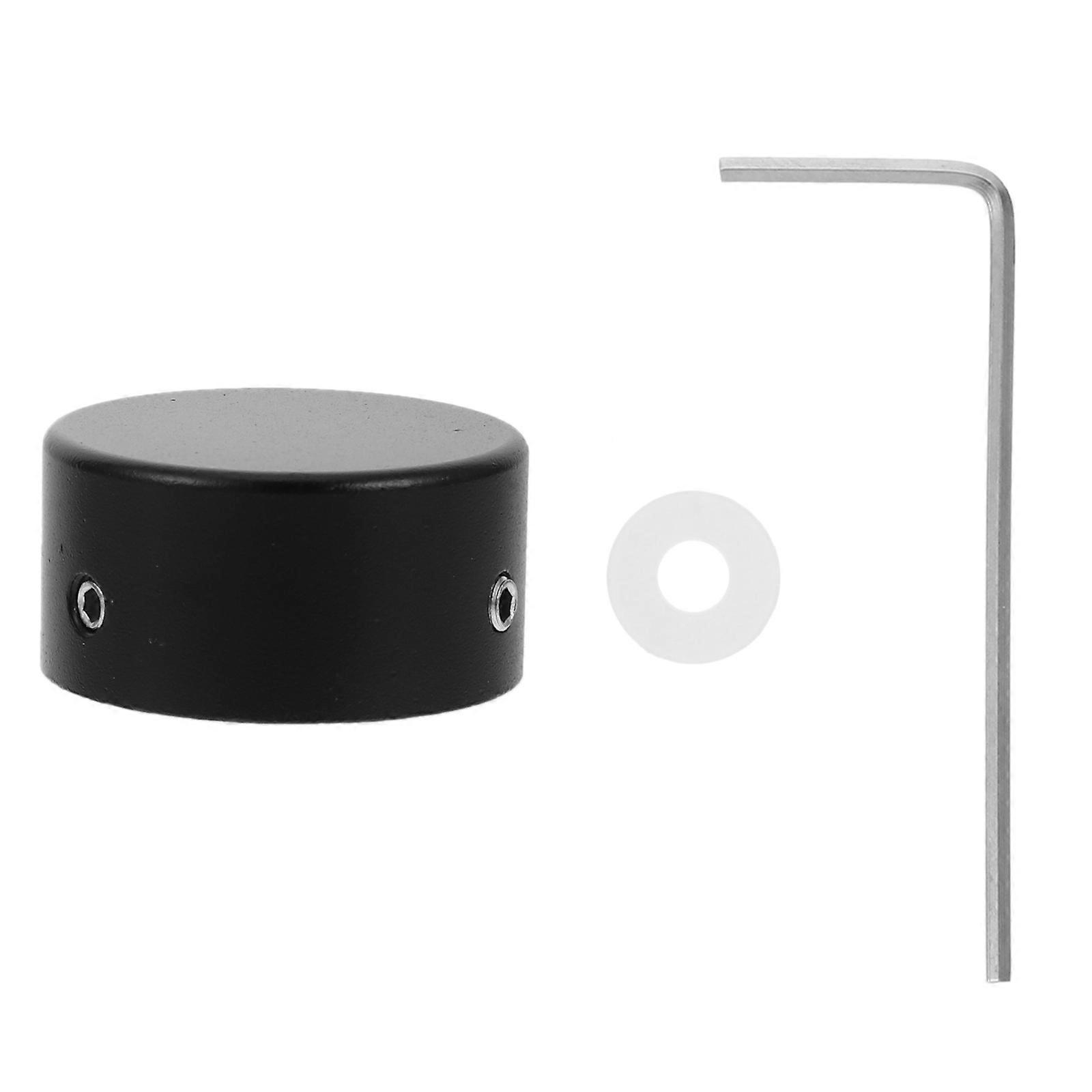 Guitar Bass Amplifier Footswitches Controllers Guitar Effect Pedal Knob Music Enthusiasts 2.4X2.4X1.2CM Metal Round 1Pcs